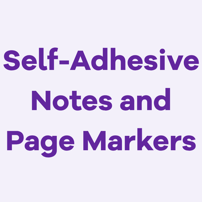 Image Self-Adhesive Notes and Page Markers